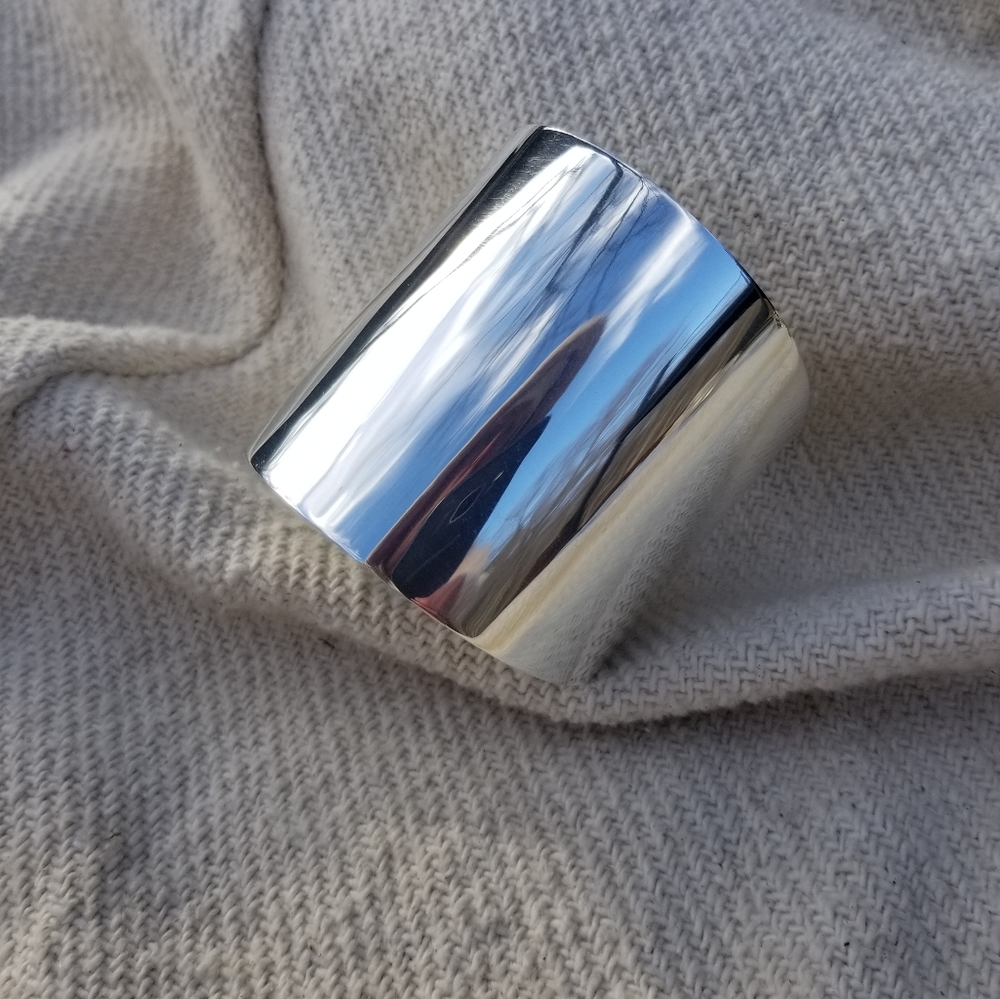 Big brass armlet upper arm band cuff bracelet